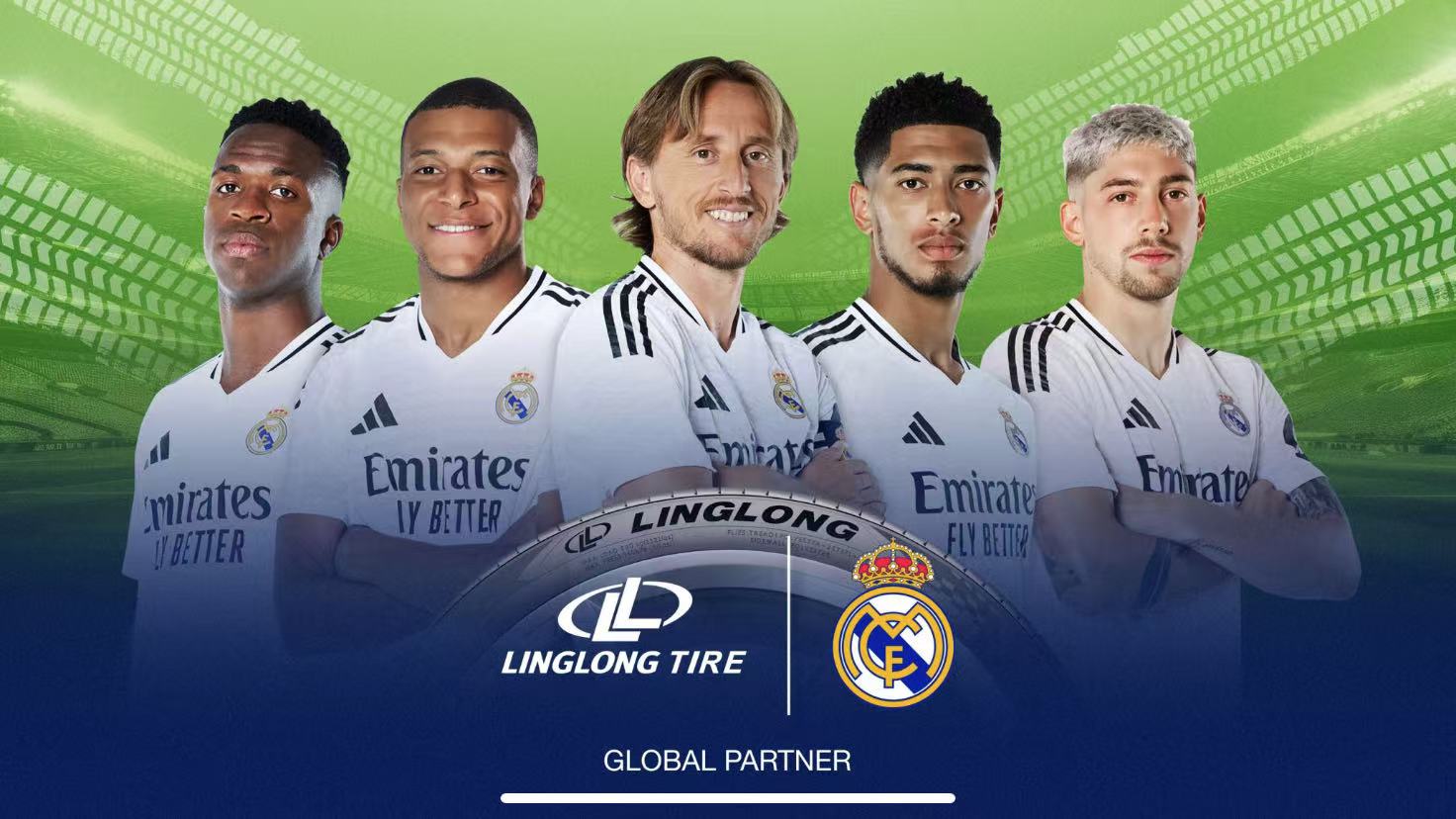 Linglong Tyre chính thức trở thành đối tác toàn cầu của Real Madrid